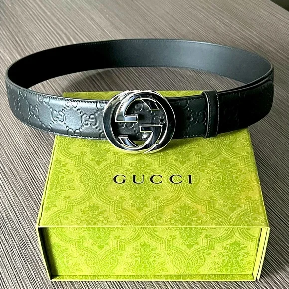 Gucci | Accessories | Gucci Signature Leather Belt | Poshmark display picture 1